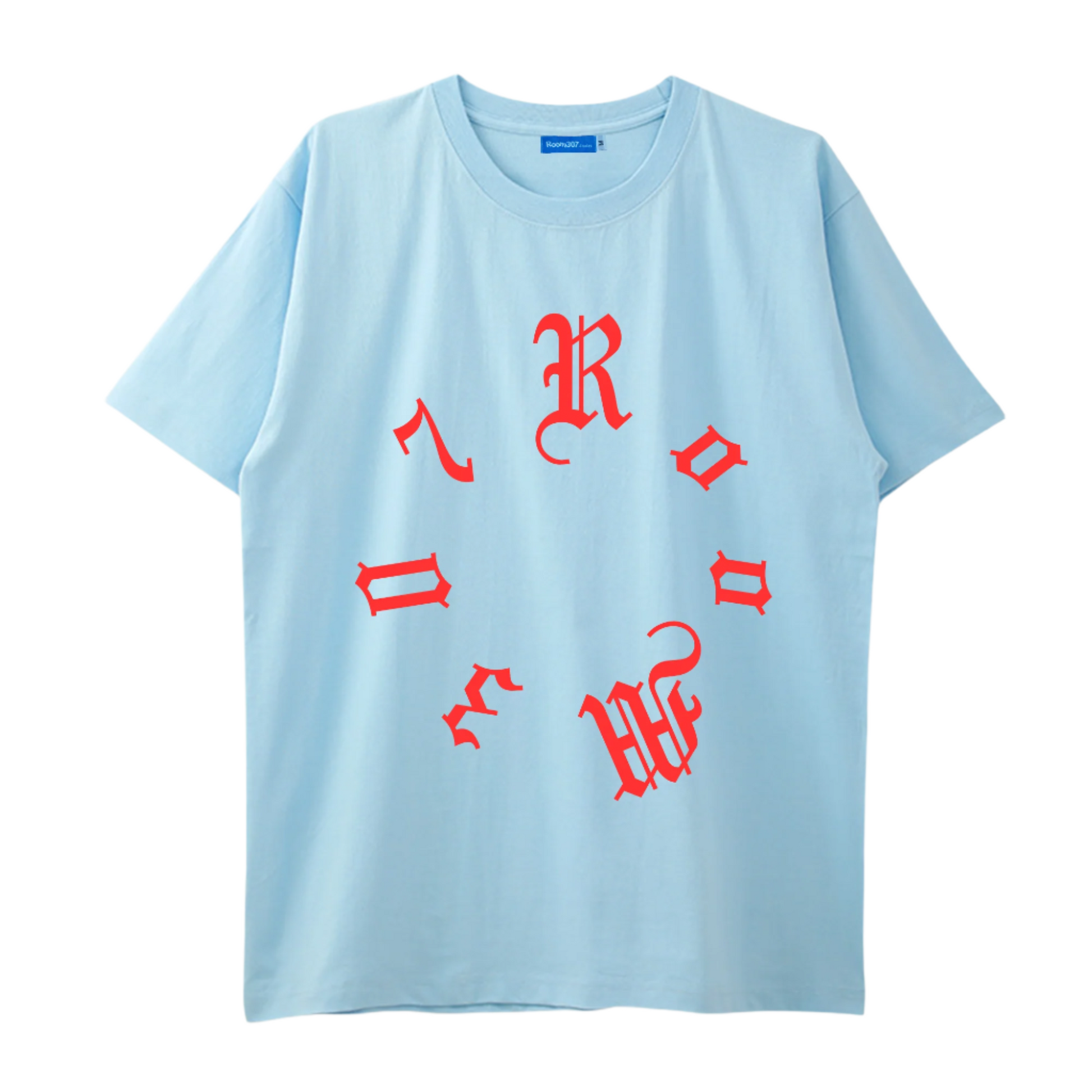 Room307 Logo T-shirt (Baby Blue)