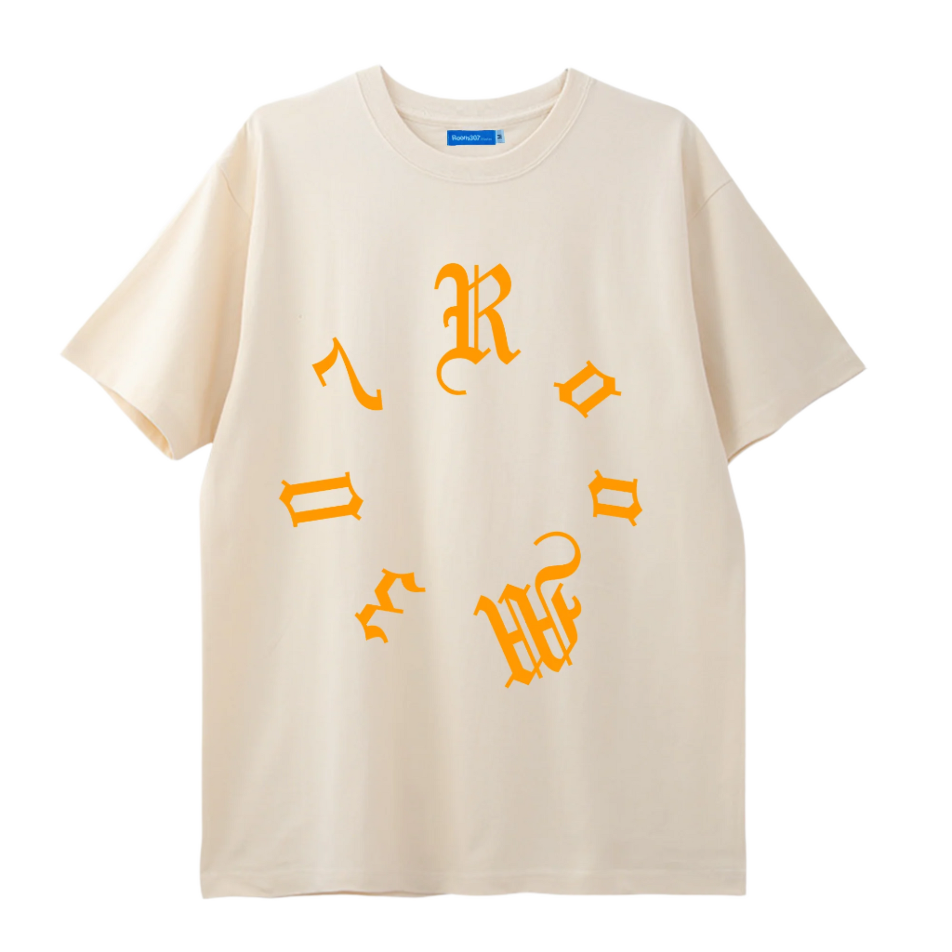 Room307 Logo T-shirt (杏加橙)