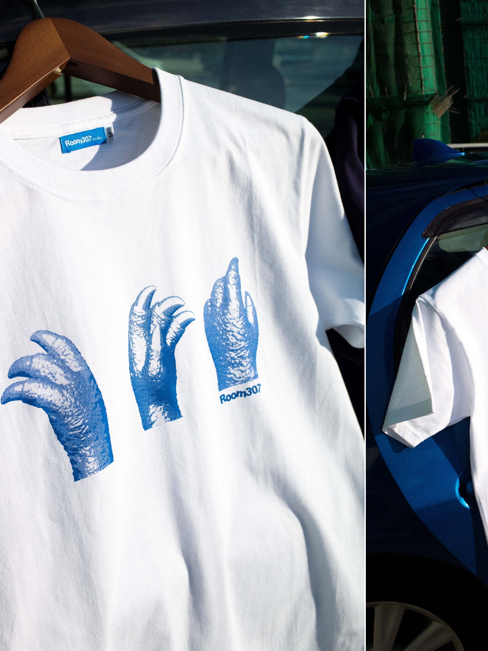 Room307 Claw T-shirt (White)