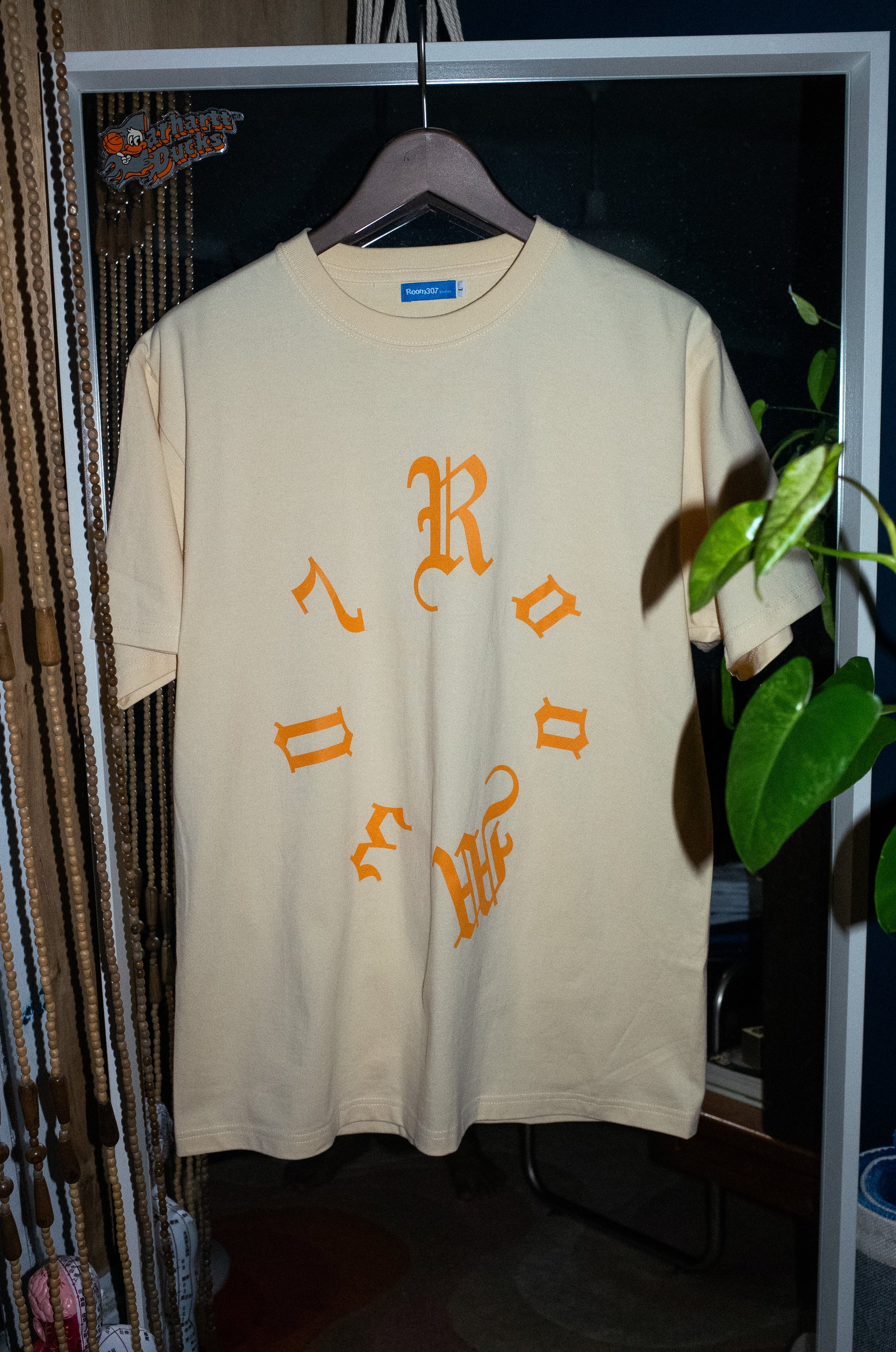 Room307 Logo T-shirt (杏加橙)
